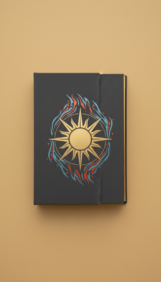 Cloth-Bound Novel with Foil Slipcase